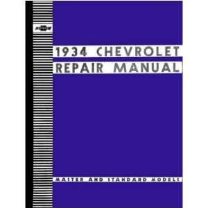  1934 CHEVROLET CAR TRUCK Shop Service Repair Manual 
