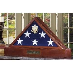   Large Flag Display case for 5 x 9.5 Flag   Burial Flag: Home & Kitchen