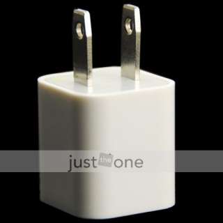Wall US AC Charger Adapter USB charging Port f. Apple iPod touch 