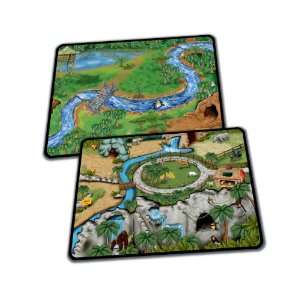  Neat Oh Real Relics Safari Land 2 Sided Large Playmat 