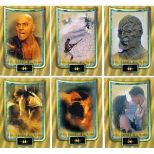  The Mummy Returns Sands of Time 6 Card Chase Set 