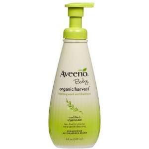  Aveeno Baby Organic Harvest Wash/Shampoo   8 oz (Quantity 