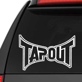 Tapout UFC Ultimate Fighting Decal Sticker Tap Out MMA  