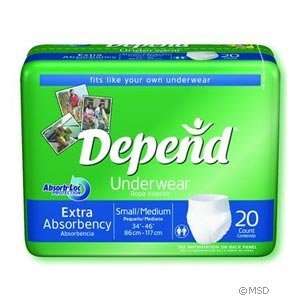  Depend Protective Underwear: Health & Personal Care