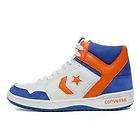   WEAPON White Orange Leather Shoes Size 8.5 ~ 6 UK NEW Authentic High