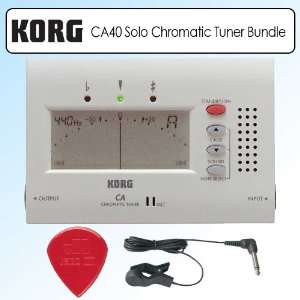  Korg CA40 Advanced Solo Chromatic Tuner with Large High 