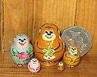 Russian tiny 5 doll Winnie Pooh Puh Matryoshka Disney items in Ritas 