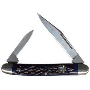 Smith & Wesson   Buffalo Horn Small Pen Knife 2 Blades  
