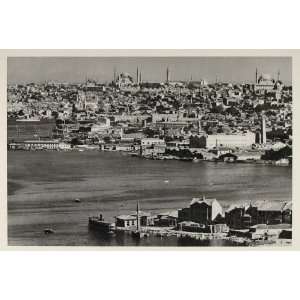  1937 Golden Horn City Istanbul Constantinople Turkey 