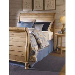  The Homecoming Pine Sleigh Queen Bed Set