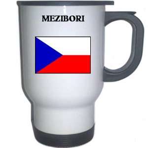   Czech Republic   MEZIBORI White Stainless Steel Mug: Everything Else