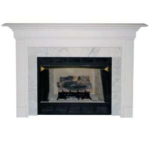 Agee Woodworks Cobblestone Wood Fireplace Mantel Surround 