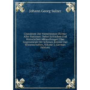   Wissenschaften, Volume 2 (German Edition): Johann Georg Sulzer: Books