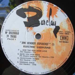 Barclay 92006061 Electric Ladyland