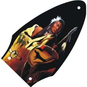  Western Pride BK Graphical Gibson Flying V Truss Rod Cover 