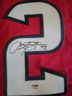 Arian Foster signed PSA Authentic Houston Texans Football Jersey PROOF 