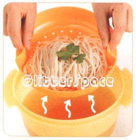 noodle holder is intended at the sides for easy and safe handling it 