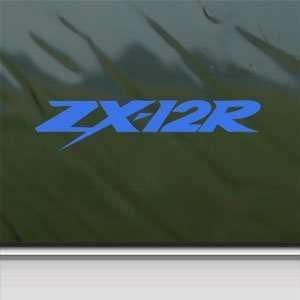  Kawasaki Blue Decal ZX12R R ZX ZX12 Ninja Zx9 Car Blue 