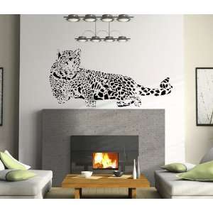  Huge Cheetah Leopard Jaguar Cat Wall Mural Vinyl Decal 
