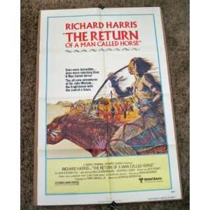 Return Of A Man Called Horse   Richard Harris   Original Movie Poster 