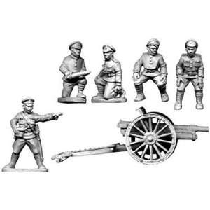  28mm Historical White Russian Field Gun Toys & Games