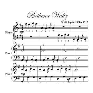   Waltz Scott Joplin Big Note Piano Sheet Music Scott Joplin Books