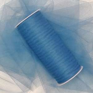  Tulle Spool 3 X 75 Feet   Smoked Blue Health & Personal 