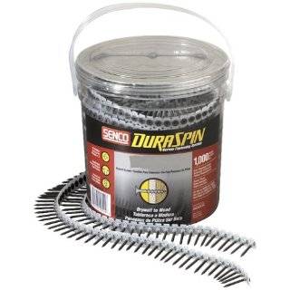 Senco 06A125P DuraSpin Number 6 by 1 1/4 Inch Drywall to Wood Collated 