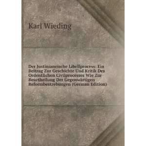   Reformbestrebungen (German Edition) Karl Wieding  Books