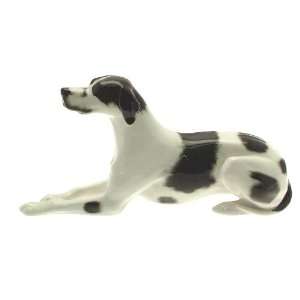   made hand painted foot long great dane figure F382