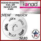 Konad Stamping Nail Nails Design Art Image Plate M27 items in 