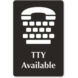  TTY Available (with TTY Telephone Symbol) TactileTouch 