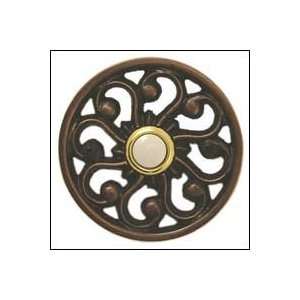 Waterwood Doorbells 155 ORB ; 155 ORB Veda Doorbell Dimension 3 1/2 
