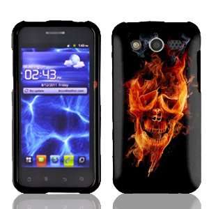  M886 M 886 / Glory Black with Red Fire Flame Ghost Skull Design 