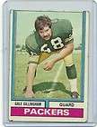 GALE GILLINGHAM Topps NFL 1974 # 115 card; Green Bay Pa