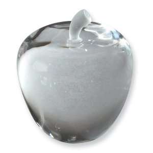  Clear Crystal Apple Paperweight Jewelry