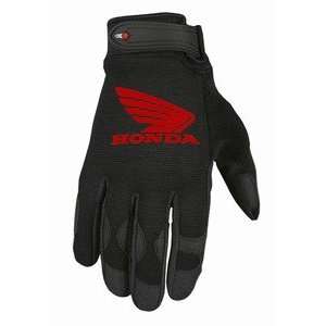  Honda Gloves Honda Turner Glove Black Medium Automotive