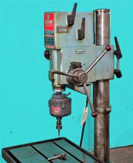   GEARED HEAD DRILL PRESS 20606 with JARVIS 5/8” TAPPING HEAD  