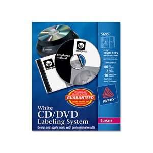 Quality Product By Avery Consumer Produs   CD/DVD Design Kit For Laser 