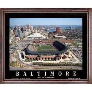  Baltimore Orioles   Camden Yards   Framed 26x32 Aerial 