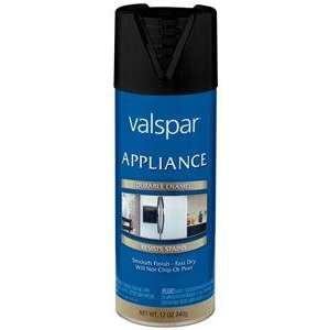  Valspar 12 Oz Appliance Spray Paint, Black: Home 
