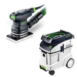 Festool RTS 400 EQ Sander with T LOC + CT 48 Dust Extractor Package