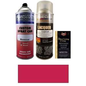 12.5 Oz. Bordeaux Red Metallic Spray Can Paint Kit for 1991 Jaguar All 