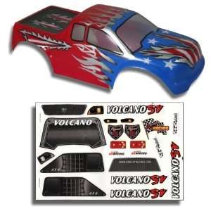  Redcat Racing 88019RWB .10 Truck Body Red, White, and Blue 