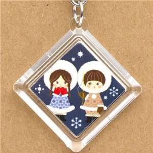  cute Eskimo couple keychain from Japan Toys & Games