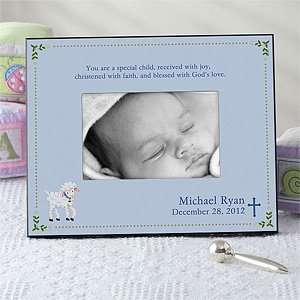   Personalized Baby Christening & Baptism Picture Frames: Home & Kitchen