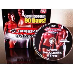   Supreme 90 Day Workout DVD Chest, Shoulders & Tris 