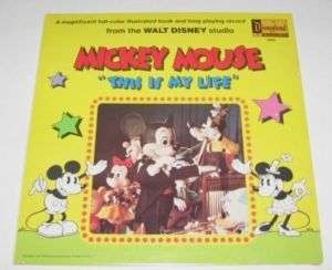 MICKEY MOUSE : This Is My Life / SEALED LP & Book !!  