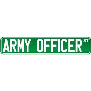  New  Army Officer Street Sign Signs  Street Sign 