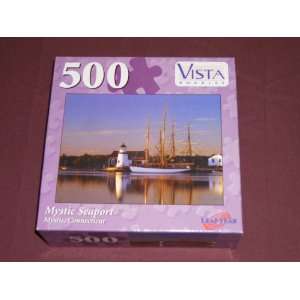  VISTA Mystic Seaport Mystic Connecticut Puzzle 500 Piece 